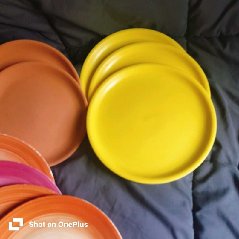 9 Vibrant Melamine Dinner Plates