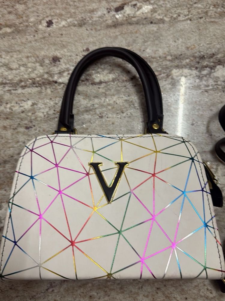 Thailand Stylish White Handbag