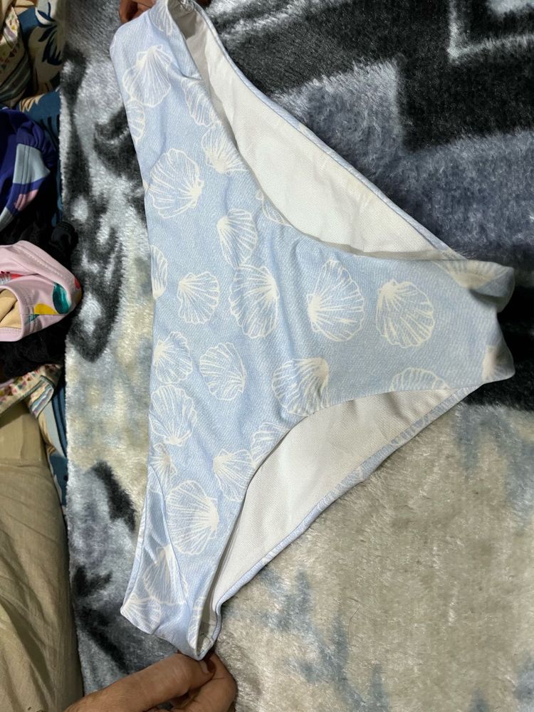 Shell Print Bikini Bottom