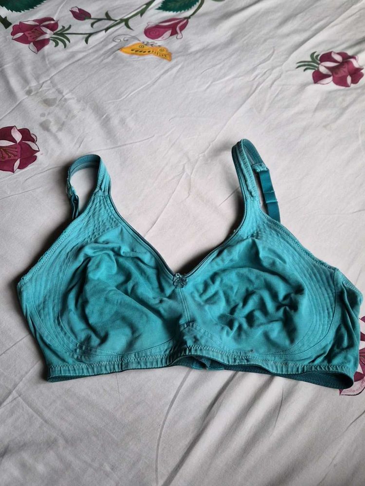 Jockey 38D Comfortable Teal Bra