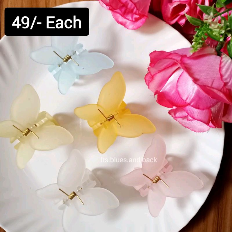 Butterfly Matte Clucthers