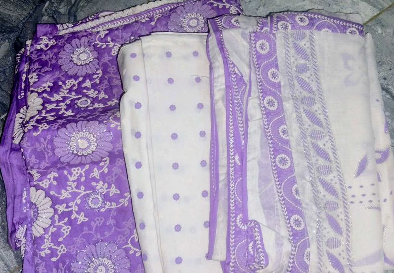 unstitched chudithar material