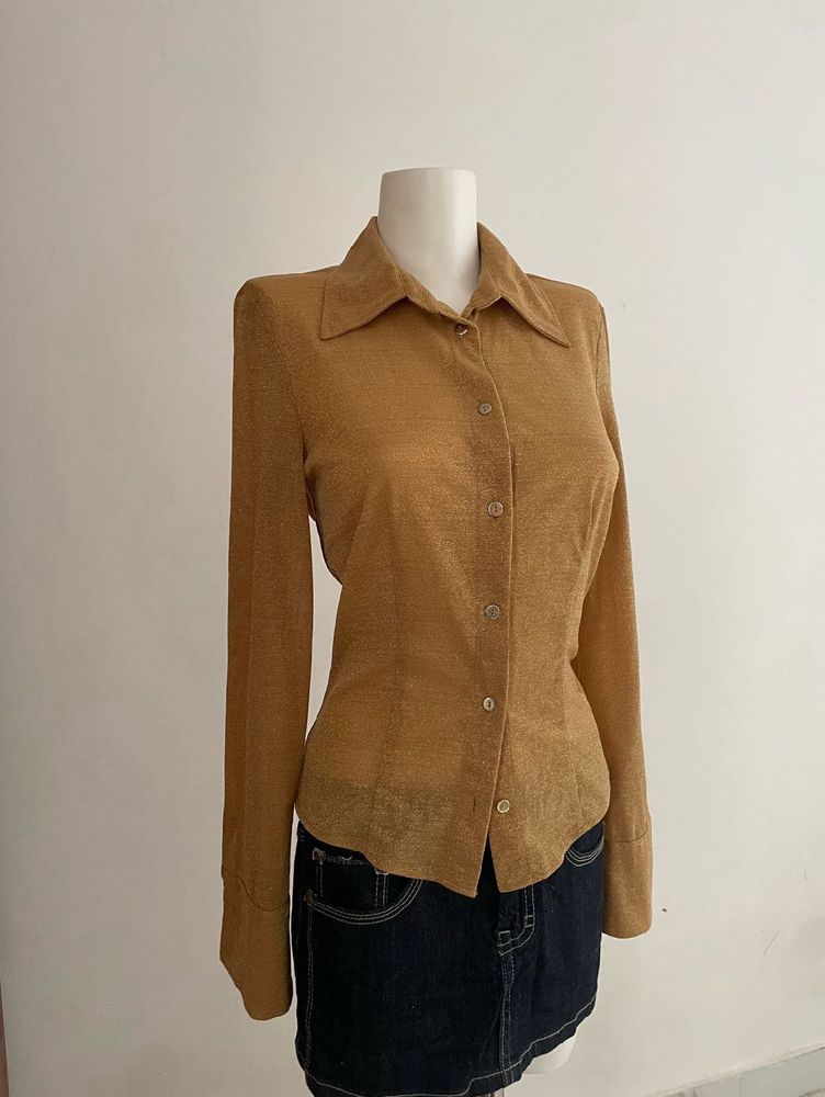 Vintage Style Button Down Shirt