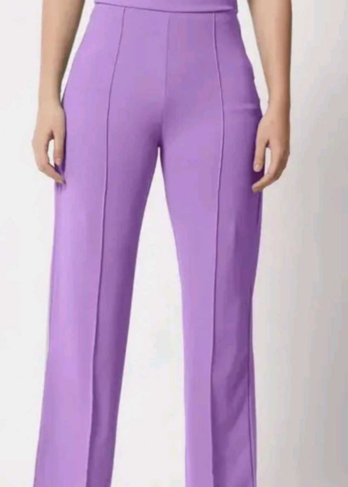 Women stylish trouser pant+ top