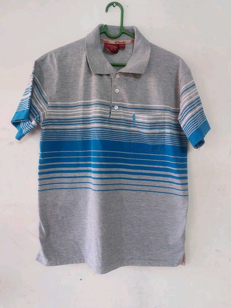Striped Polo Shirt