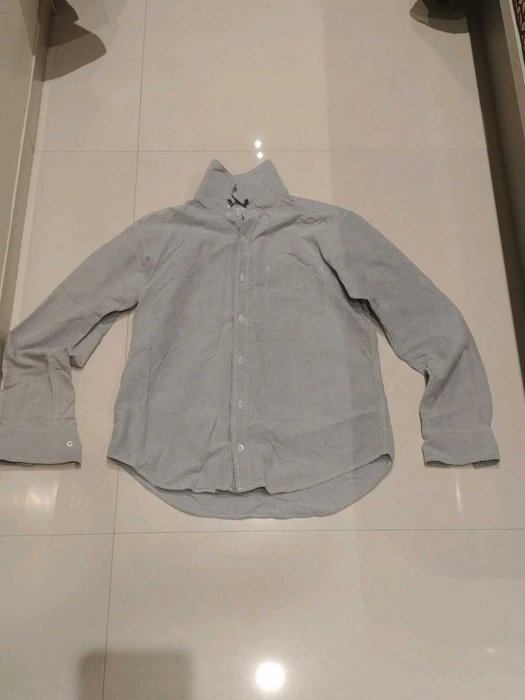 Men's Casual Grey Shirt
