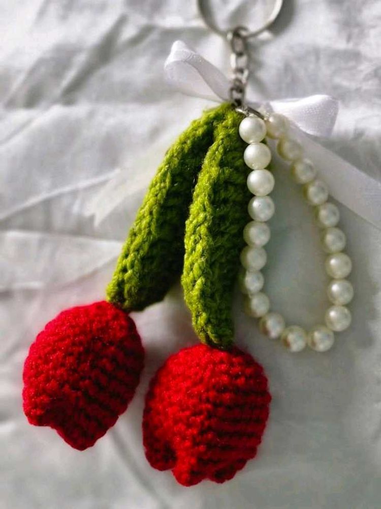 Cherry Keychain