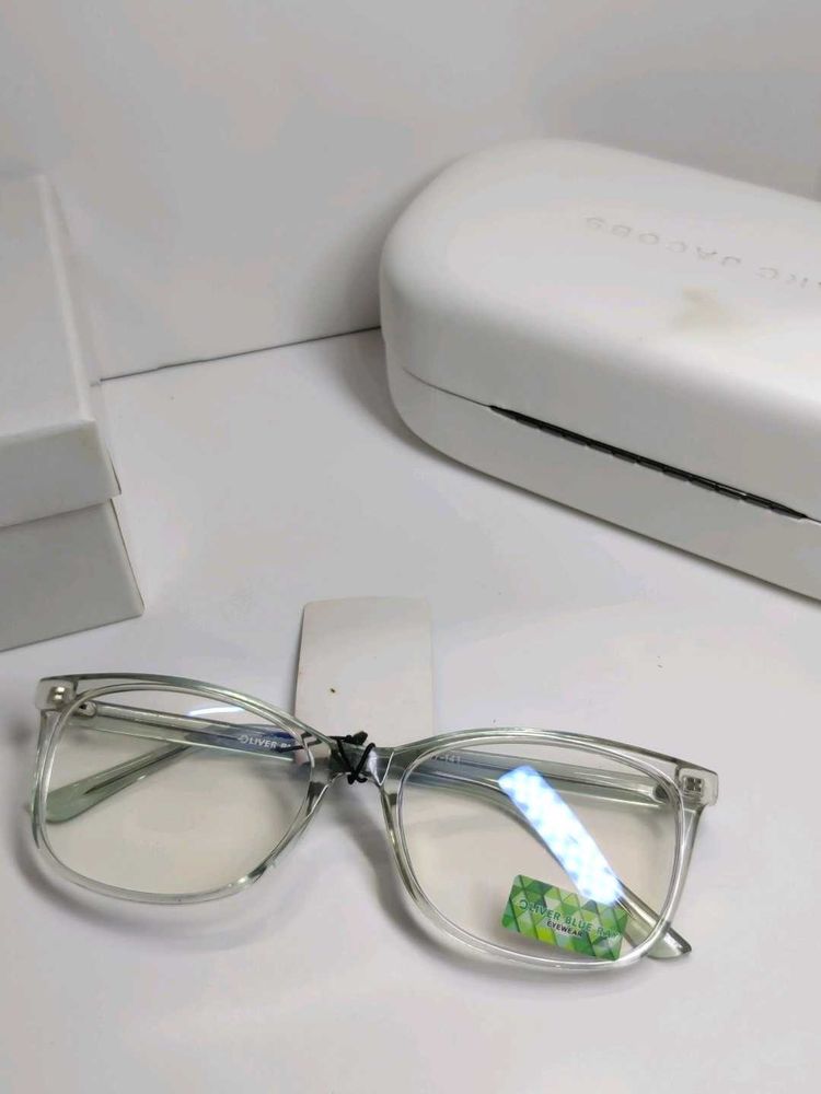 Stylish Clear Frame Blue Light Glasses