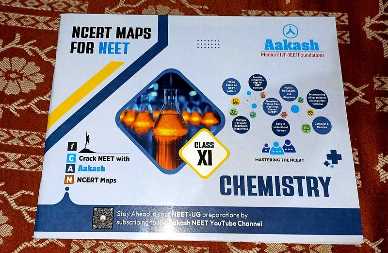 New Aakash NCERT Maps for NEET 2026