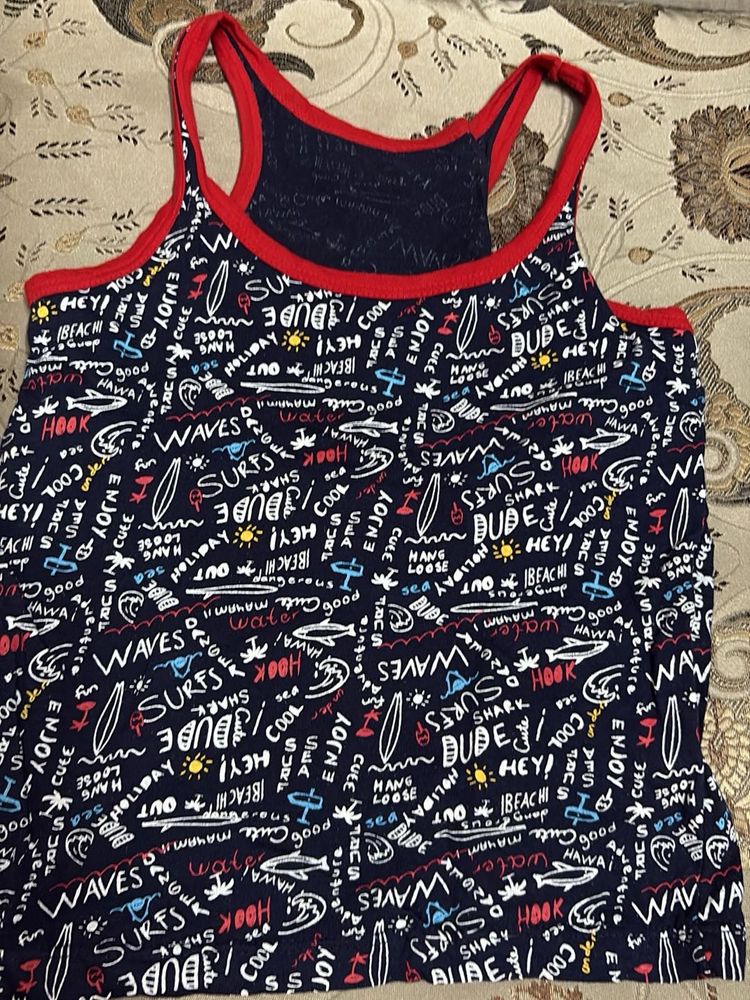 Surf's Up Graphic Tank Top