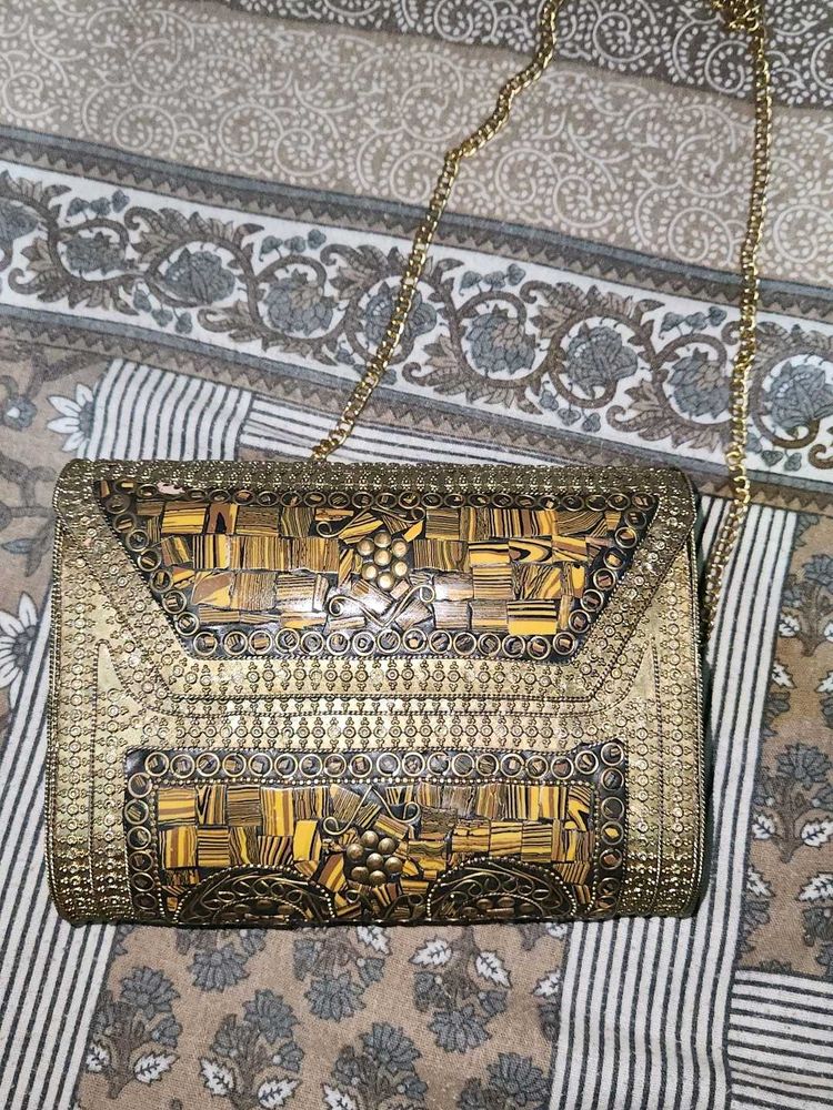 Exquisite Embellished Clutch Bag