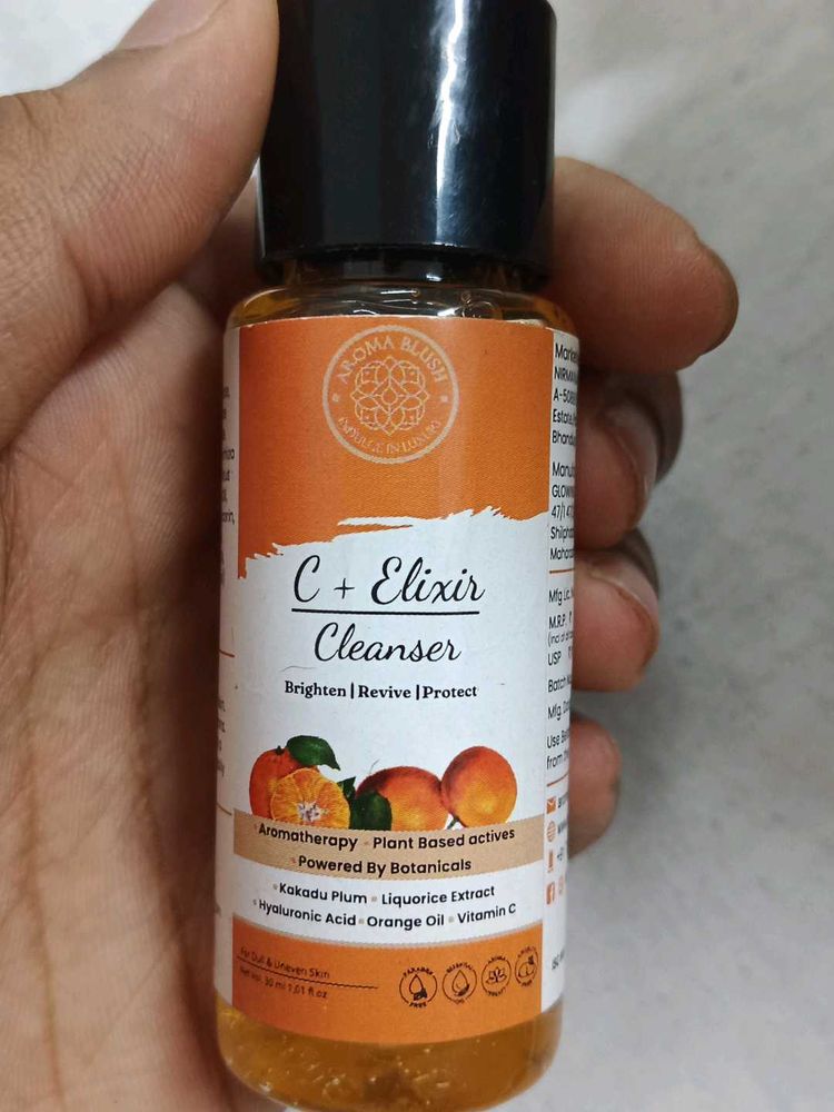 Aroma Blush C+ Elixir Cleanser