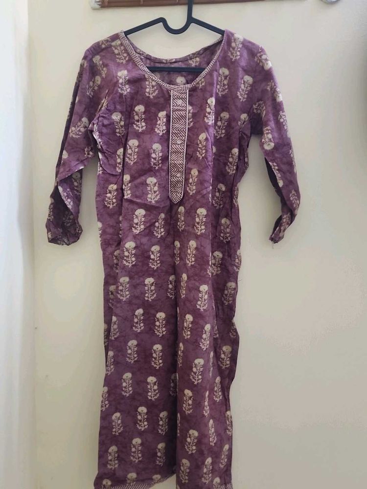 Floral Print Kurti