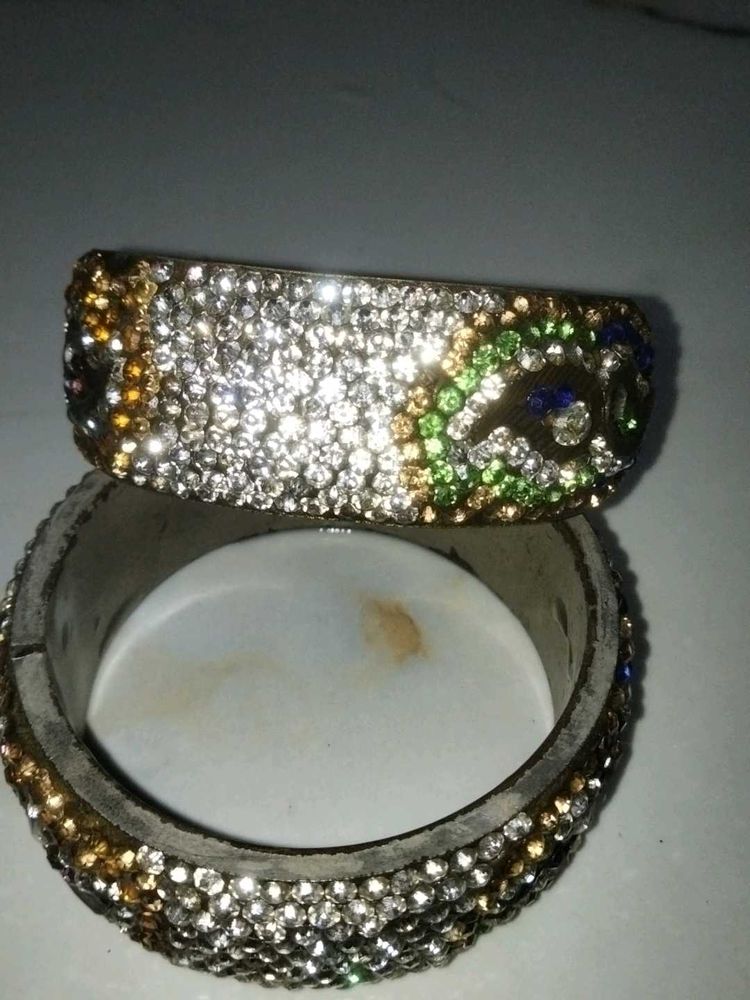Sparkling Rhinestone Bangles
