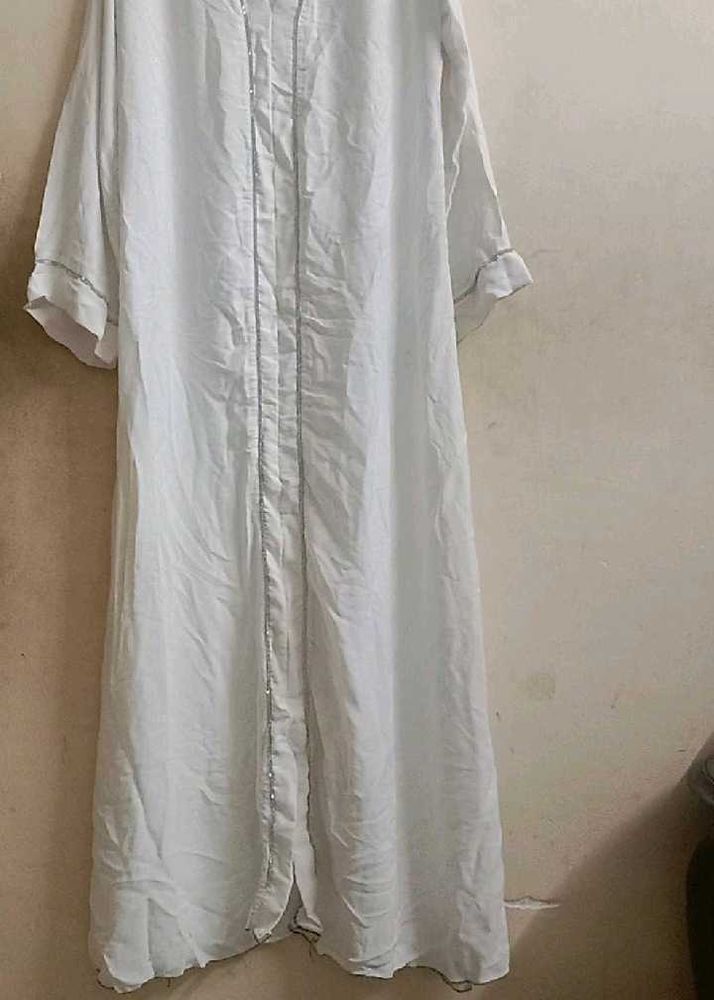 Elegant White bhurkha