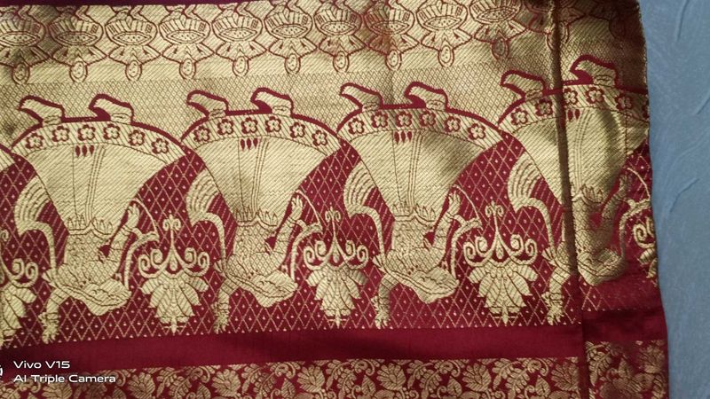 Silk Blend Ethnic Saree