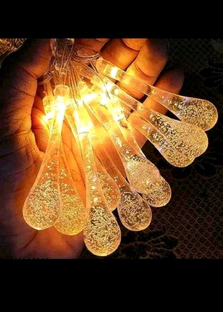 New Teardrop String Lights - Warm yellow