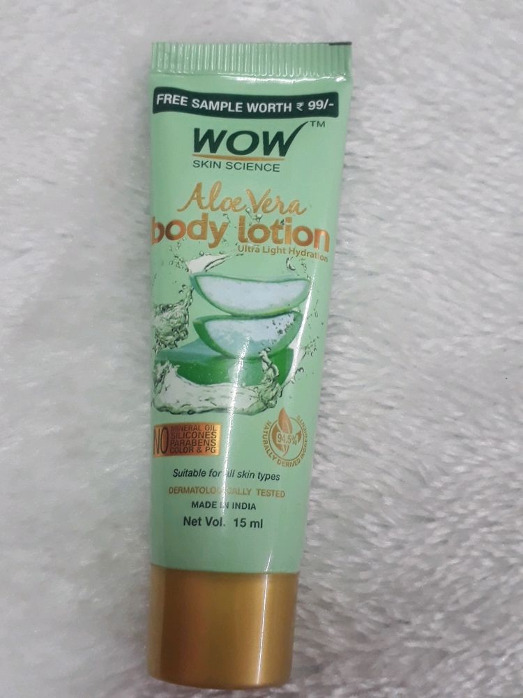 Wow Aloe Vera Body Lotion
