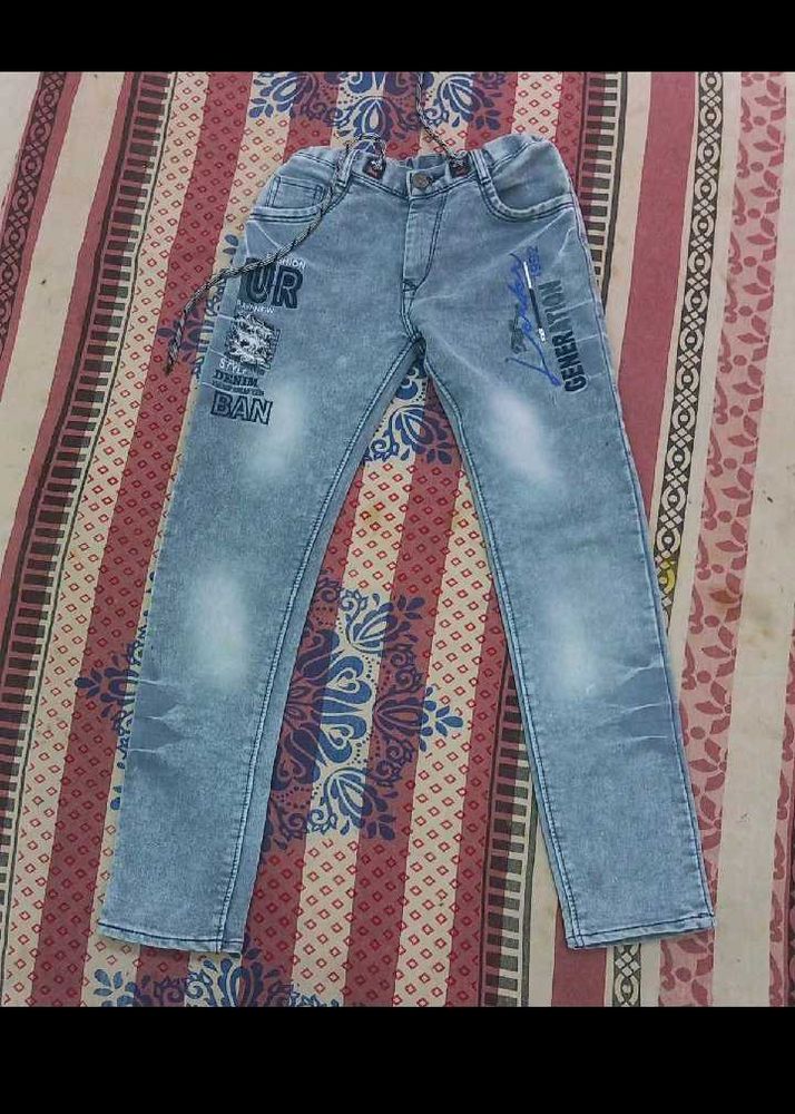 Stylish Blue Denim Jeans
