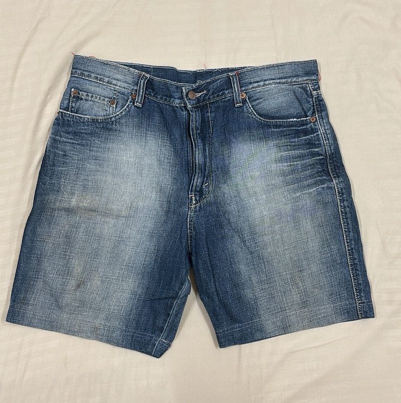 Classic Blue Denim Shorts
