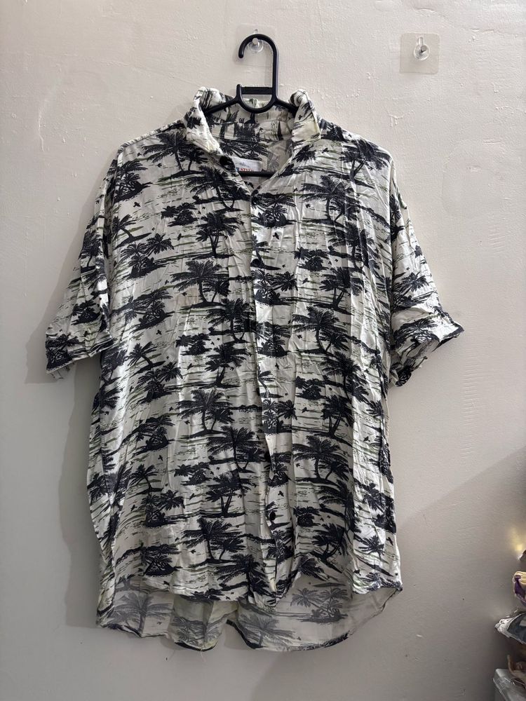 Men's Short Sleeve Tropical Shirt