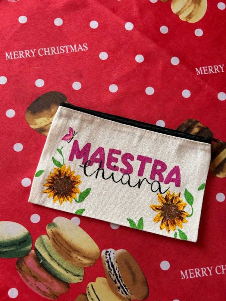 Personalized Canvas Pouch