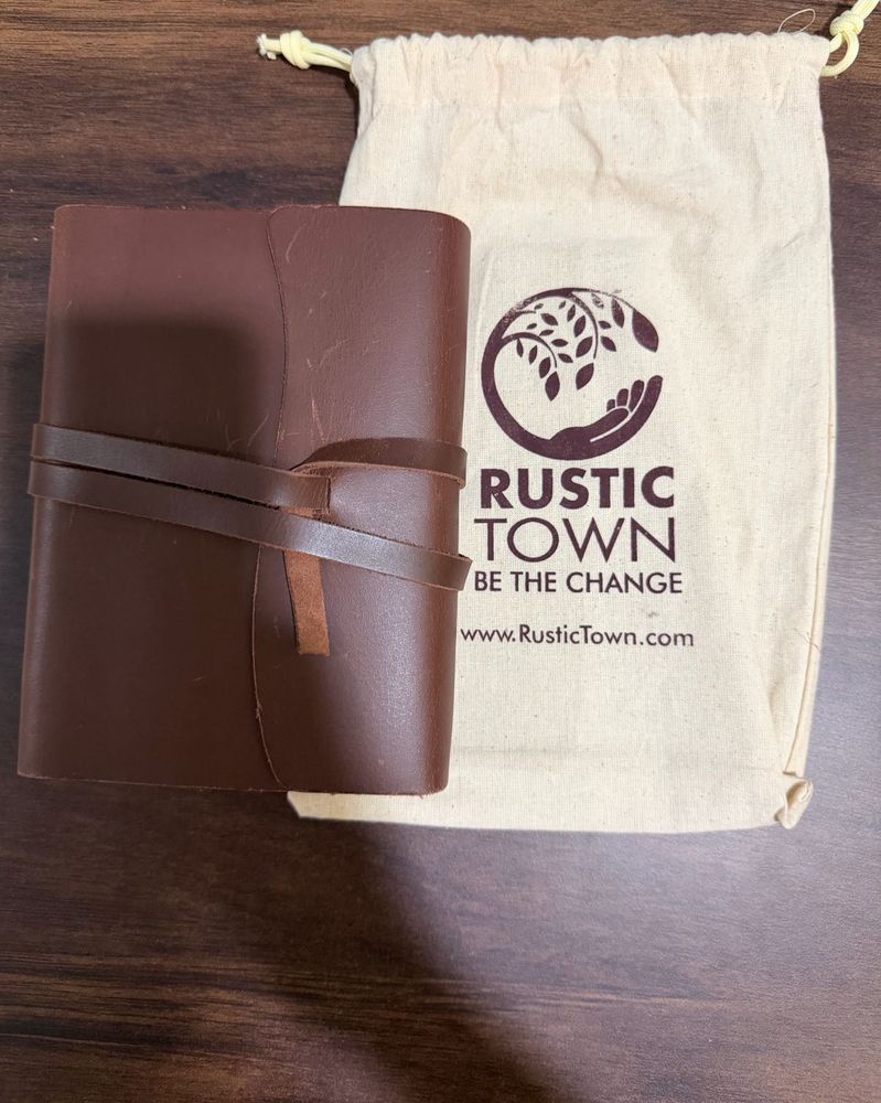 Rustic Town Handcrafted Full Grain Leather Journal