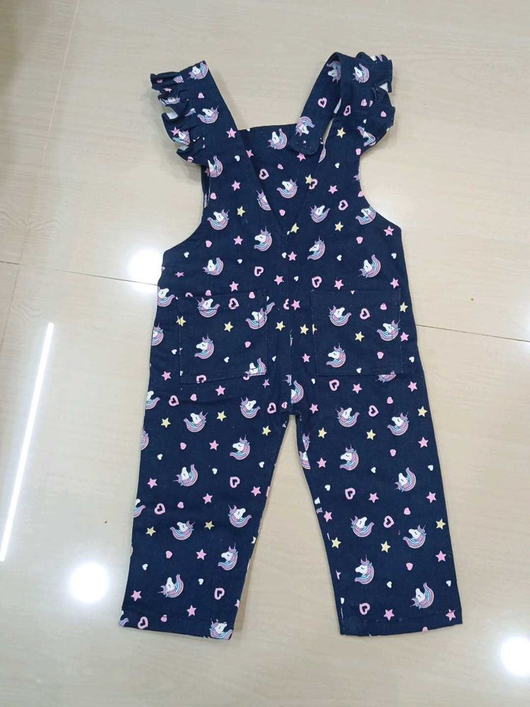 Cute Unicorn Overalls for Girls