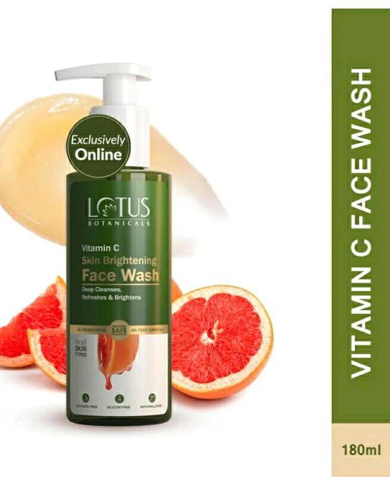 Lotus Botanicals Vitamin C Facewash