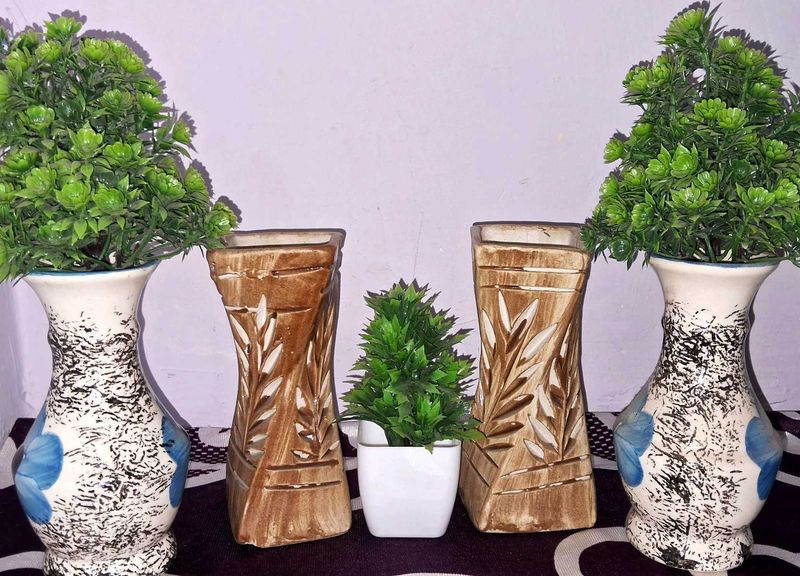 Combo of 2 different Decorative Vases