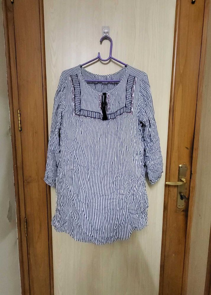 Striped Tunic Top Very Soft Material