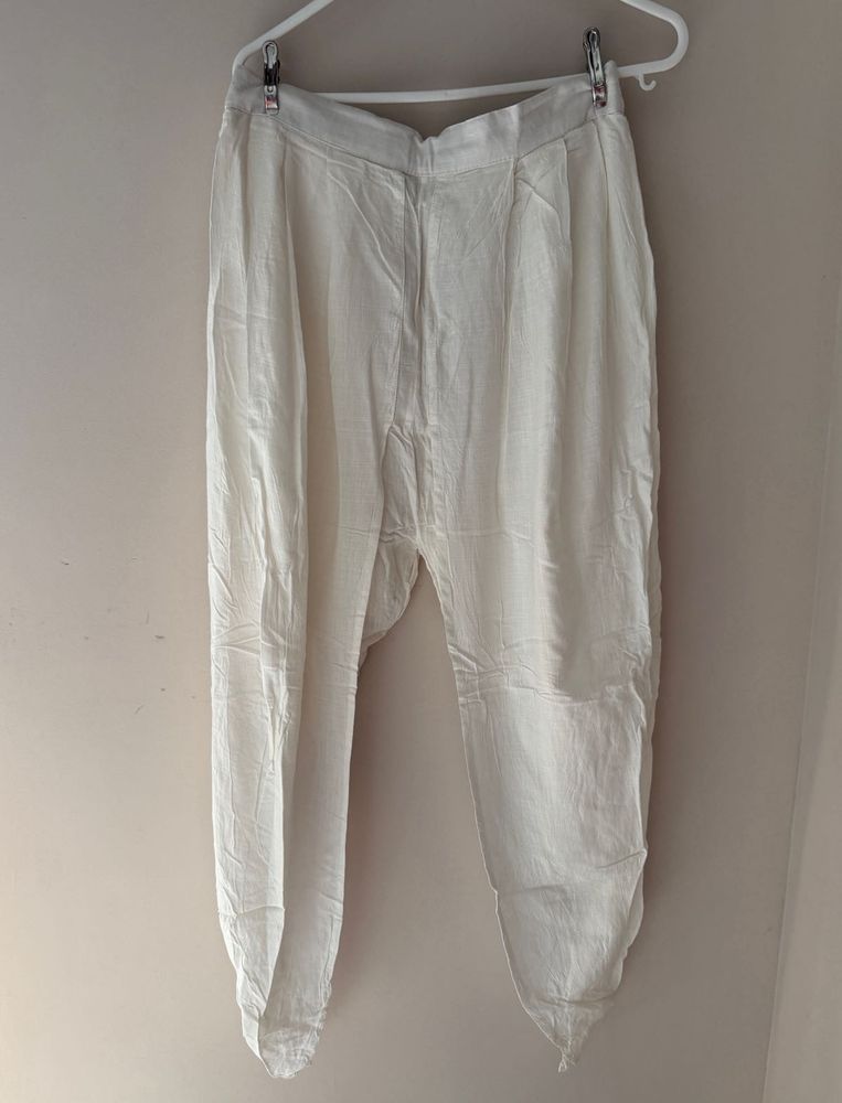 Soch White Dothi-Style Pant