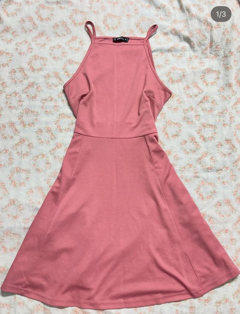 Pretty Pink A-Line Dress