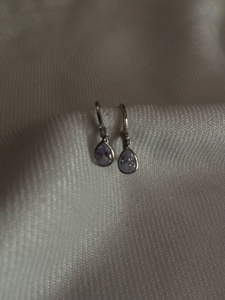 Teardrop Gemstone Earrings