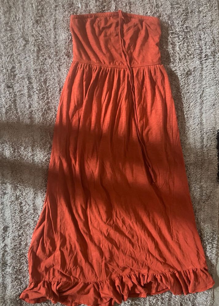 American Eagle strapless maxi dress