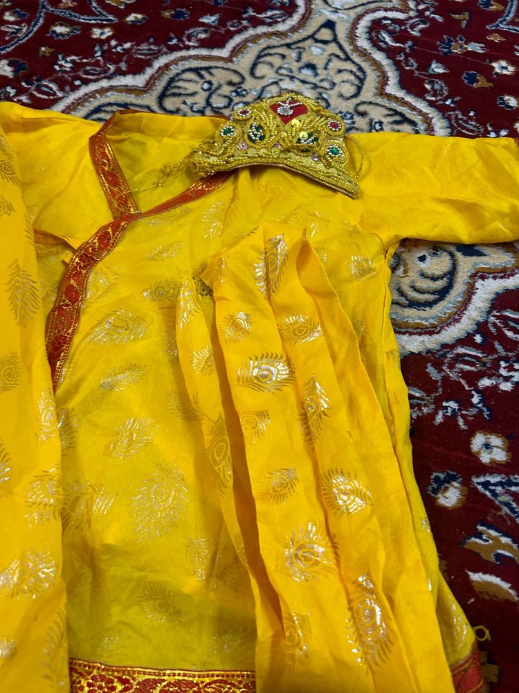 Krishna Outfit For Janmashtmi