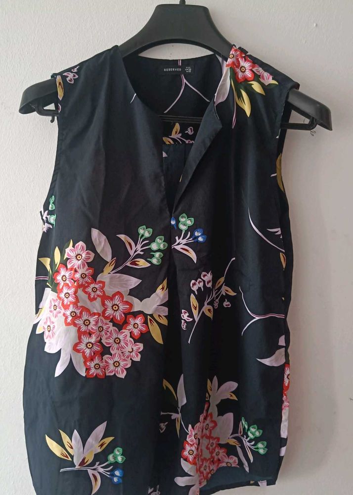 Floral Sleeveless Tank Top