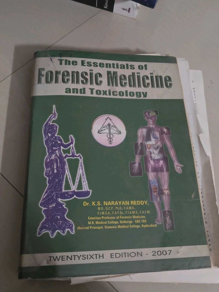 Forensic Medicine &amp; Toxicology Textbook