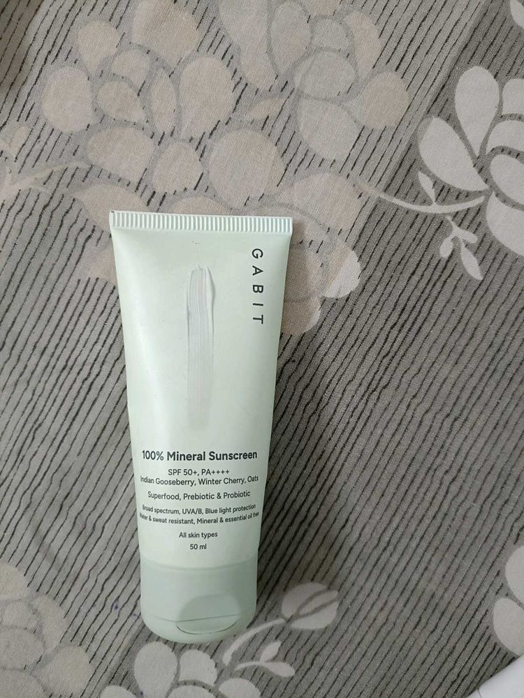 GABIT 100% Mineral sunscreen