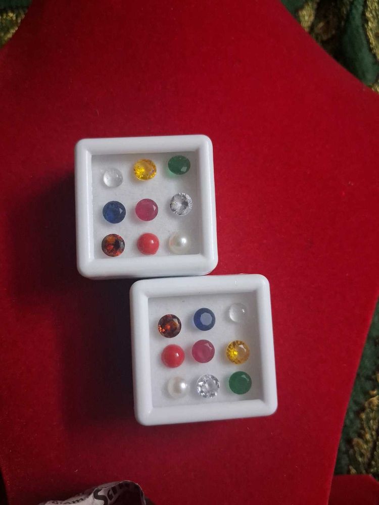 Assorted Gemstone &amp; Pearl Studs Set