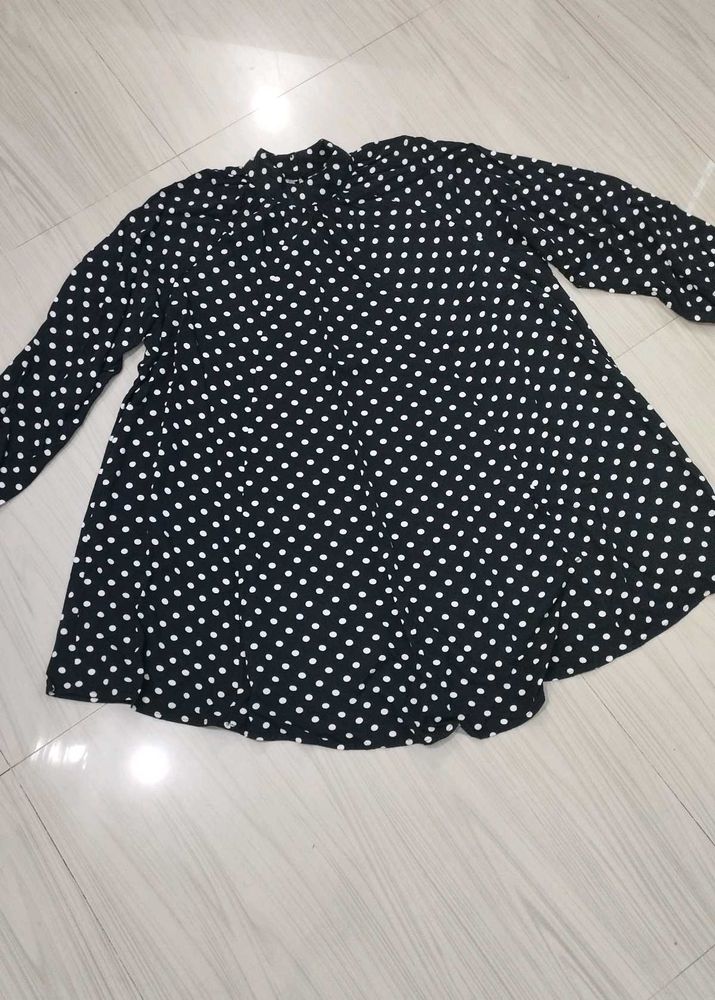 H&amp;M Polka Dot Blouse