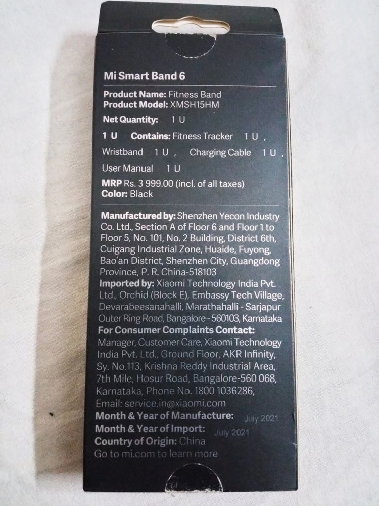 Mi Smart Band 6