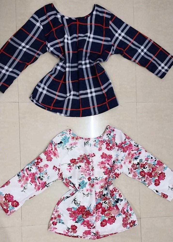 ❤️ Combo Of 2 Pretty Tops For Women