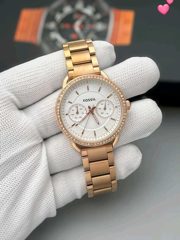 Fossil Rose Gold Watch
