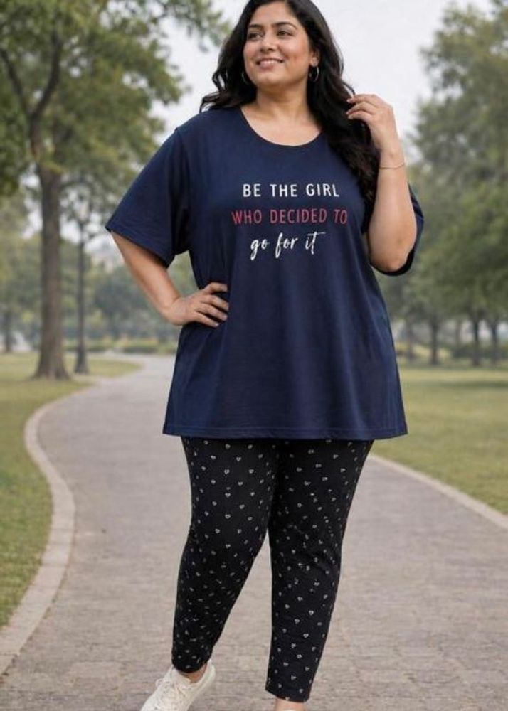 Inspirational Graphic oversized T-Shirt