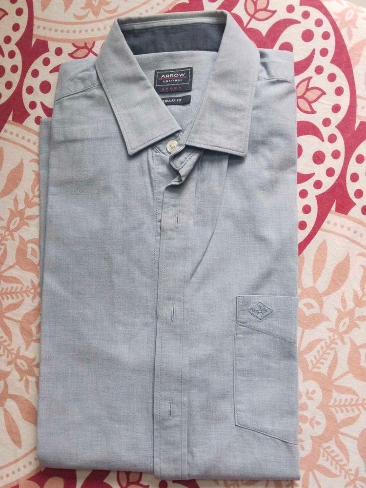 Light blue Men's formal shirt