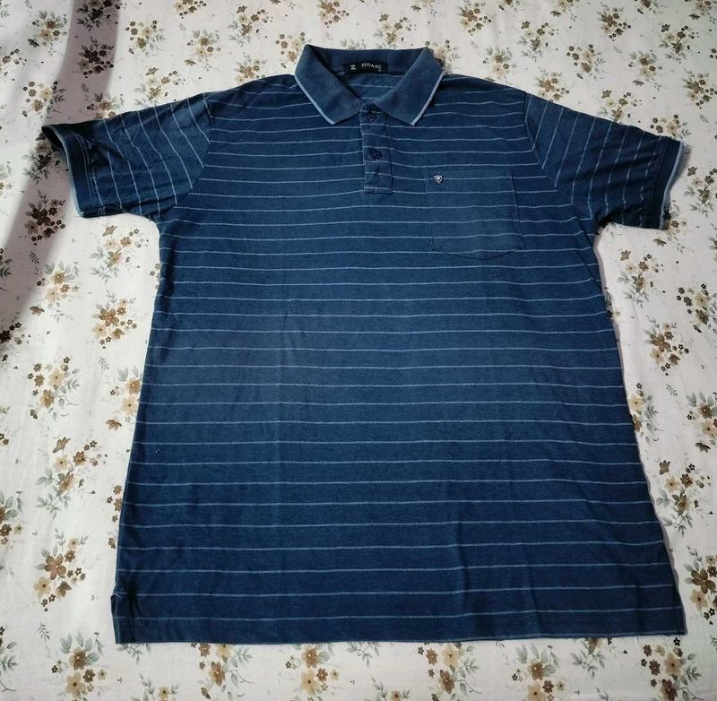 Men's Striped Polo T-Shirt
