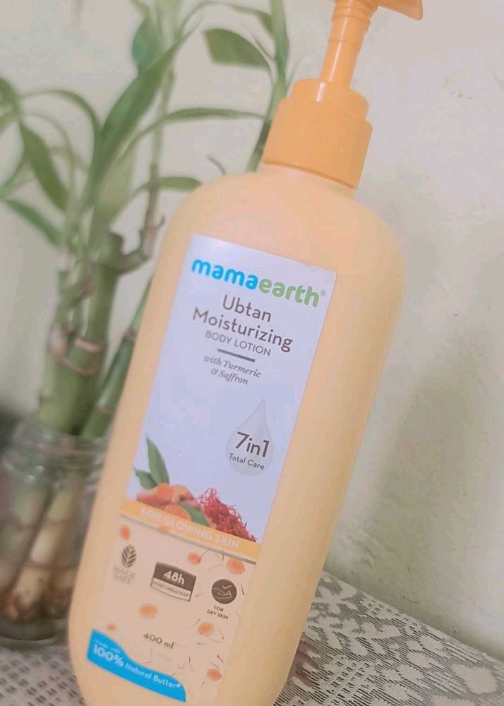 Mamaearth Ubtan Moisturizing Body Lotion