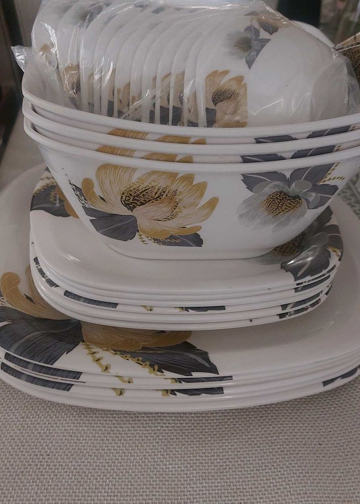 Floral Dinnerware Set (melamine)