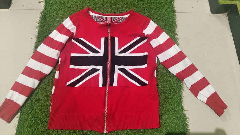 Red And White Top